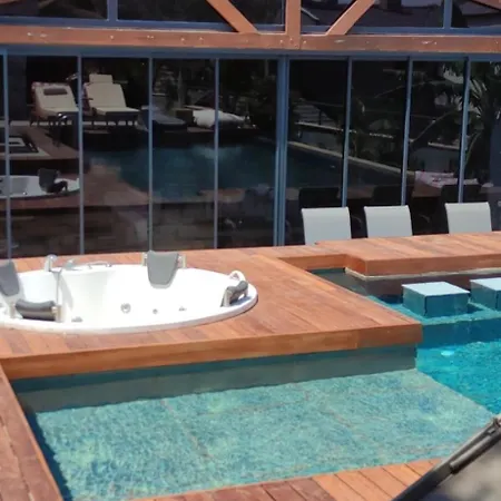 Stone In The Pines Special Pool Garden Bbq And Jacuzzi For Two Families Villa